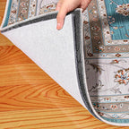 Waterproof Rug Pad, Thick 3x5 ft Under Area Rug Carpet Pad, Non Slip Felt Rug Pads for Hardwood Floors, Keep Carpets in Place Soft and Prevent Rug from Wrinkling or Buckling