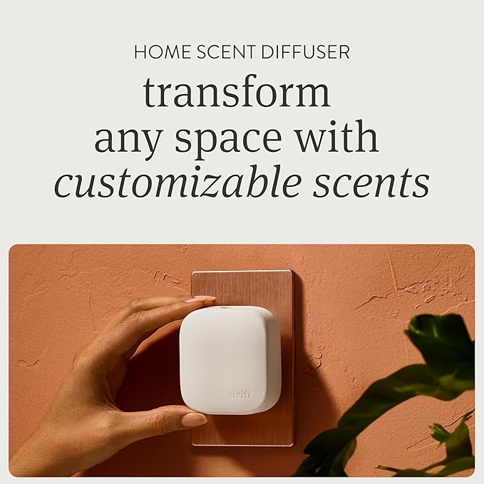 Drift Home Scent Diffuser Starter Kit in Cabana - Adjustable and Long Lasting Diffuser Aroma - Clean Ingredients, Pet Safe