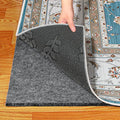 Waterproof Rug Pad, Thick 3x5 ft Under Area Rug Carpet Pad, Non Slip Felt Rug Pads for Hardwood Floors, Keep Carpets in Place Soft and Prevent Rug from Wrinkling or Buckling