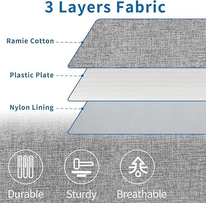 Under Bed Storage Container Bins 2 Pack, Low Profile Foldable Underbed Clothes Storage Organizer W/ Ultra Thick Fabric and Sturdy Bottom/Sides, Dual Zipper Storage Box for Dorm and Home 30x16x6.7"