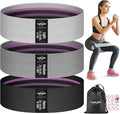 WALITO Resistance Bands for Working Out, Fabric Exercise Bands for Legs and Butt, Workout Bands for Women and Men, Booty Band for Yoga Starter Set, Pilates, Rehab, Fitness and Home Workout