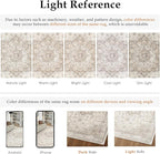Beige Area Rug 5x7 Washable Vintage Carpet for Living Room Office Soft Retro Low Pile Thin Indoor Rug Non Slip Oriental Medallion Floor Cover for Bedroom Dining Room