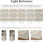 2x8 Runner Rug Beige Washable Hallway Kitchen Bedroom Vintage Distressed Bathroom Non Slip Medallion Floral Carpet Indoor Retro Throw Floor Mat for Office Dining Laundry Living Room