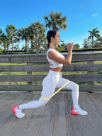 Fit Simplify Resistance Loop Exercise Bands with Instruction Guide and Carry Bag, Set of 5