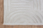 Modern Indoor Rug Orbit 4x6 Area Rugs for Living Room Luxury Kitchen Bedroom Durable Soft Geometric Durable Low and High Pile Stain Resistant Non Shedding Area Carpet 4x6