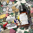 HIQILI Water Lily Papyrus Diffuser Oil, Inspired by L'eau d'Iss-ey, Ideal for Scent Diffuser, Perfume, Wool Dryer Ball, Long Lasting - 0.34 Fl Oz